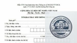 đăng ký tạm vắng