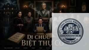di chúc biệt thự