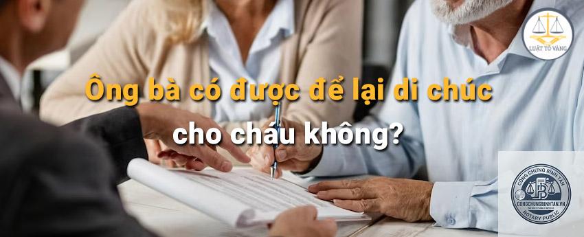 di chúc cho cháu ngoại
