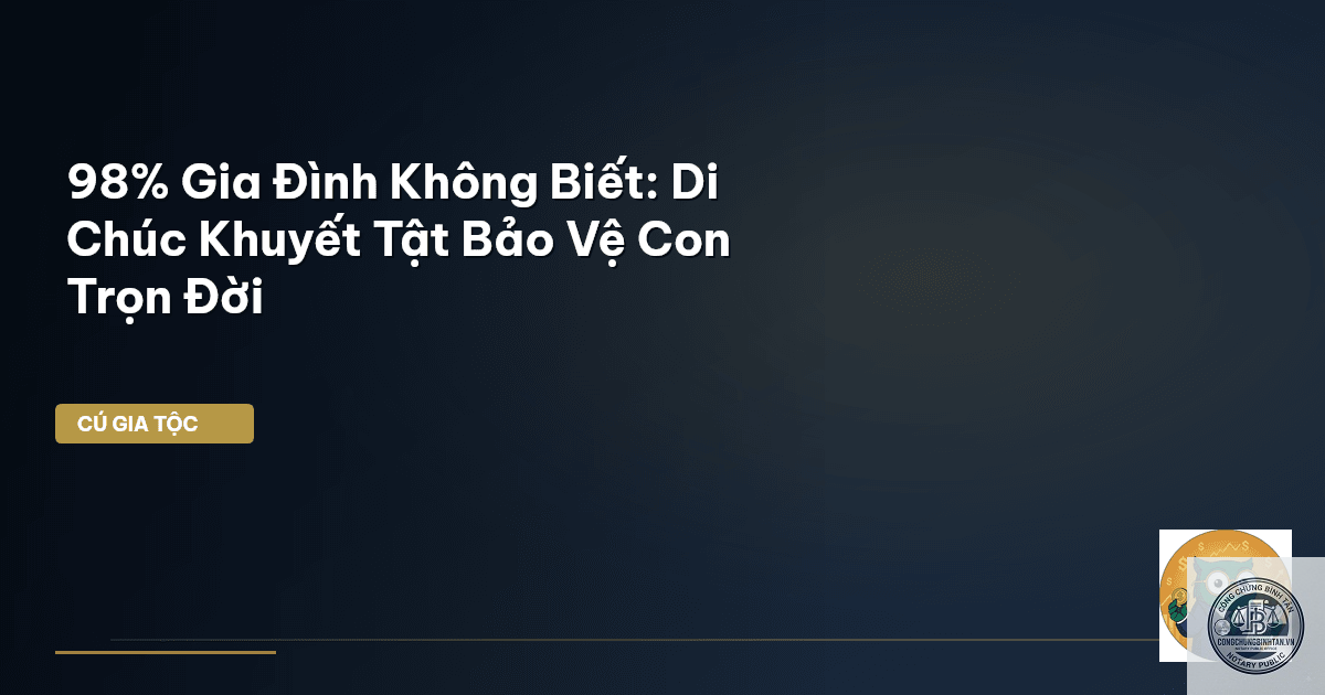 di chúc cho con bị khuyết tật - Hình 1