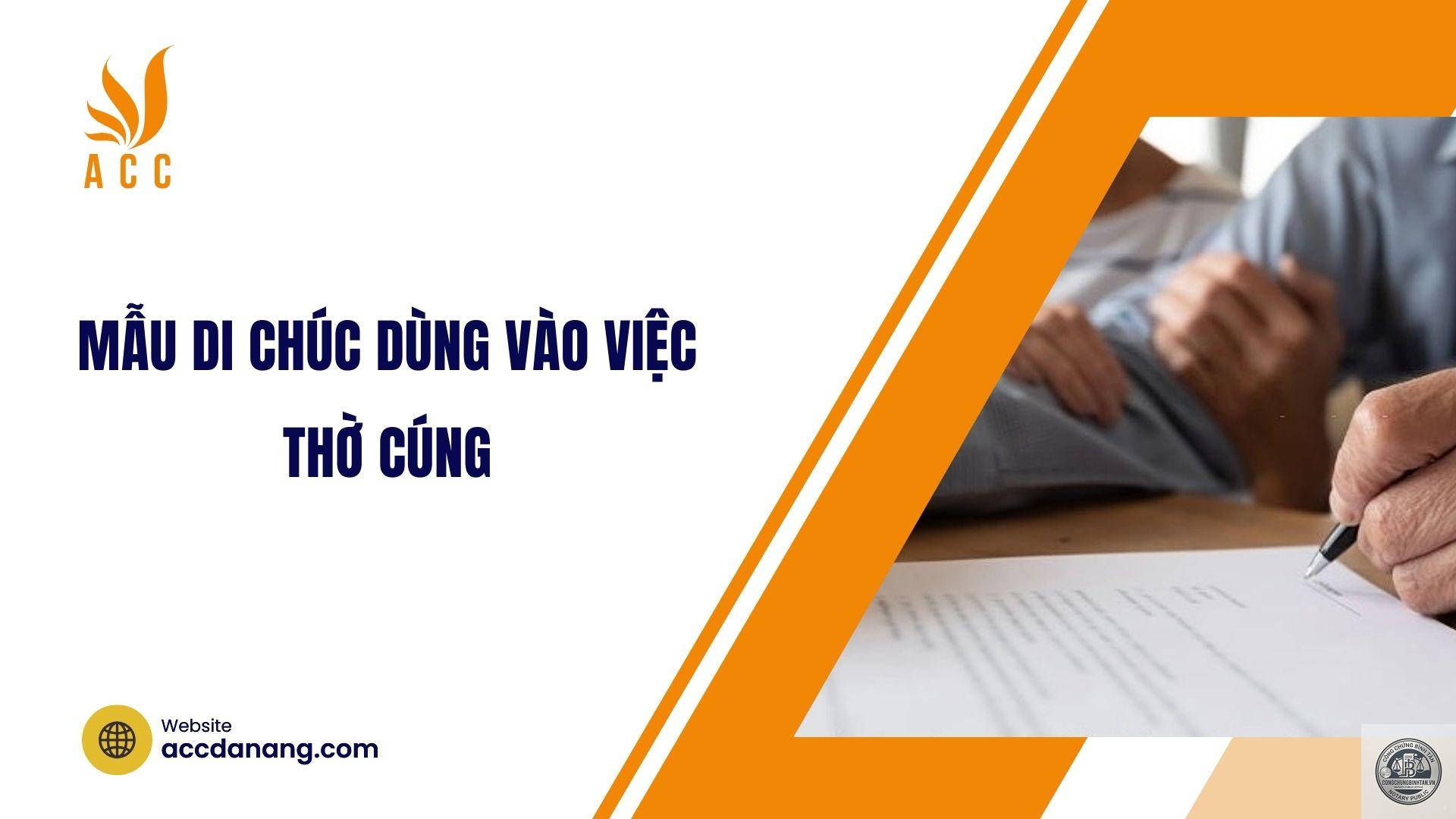 di chúc cho nhà thờ - Hình 5