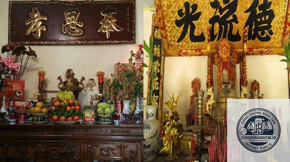 di chúc cho nhà thờ