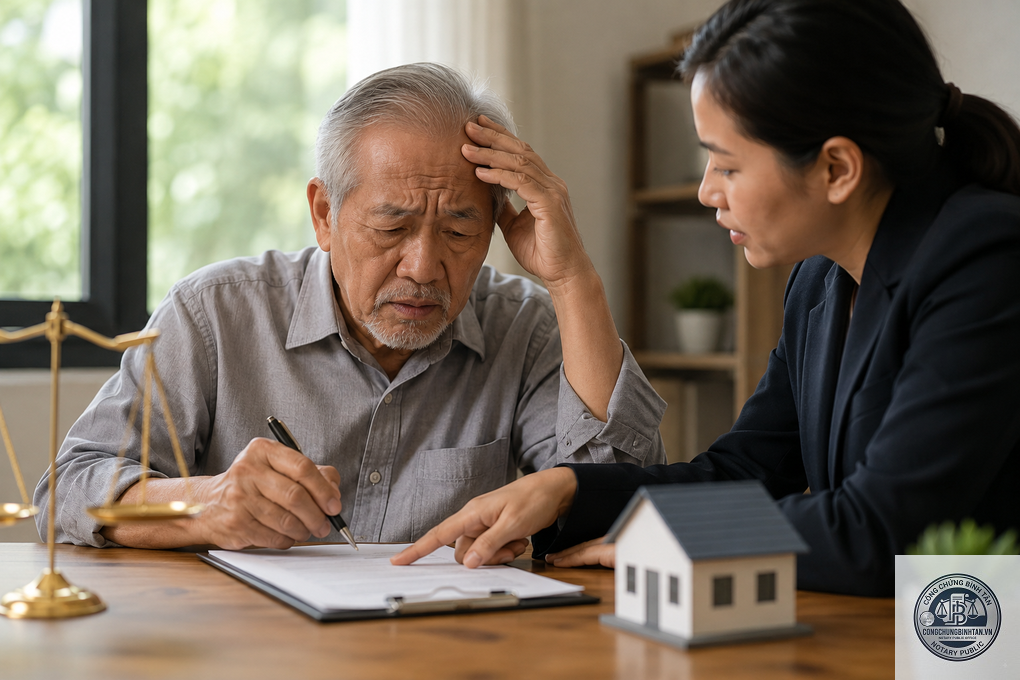 di chúc của người bị alzheimer