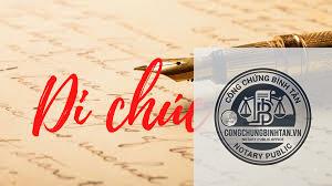 di chúc của người bị tai biến - Hình 2