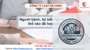 di chúc của người bị tai biến
