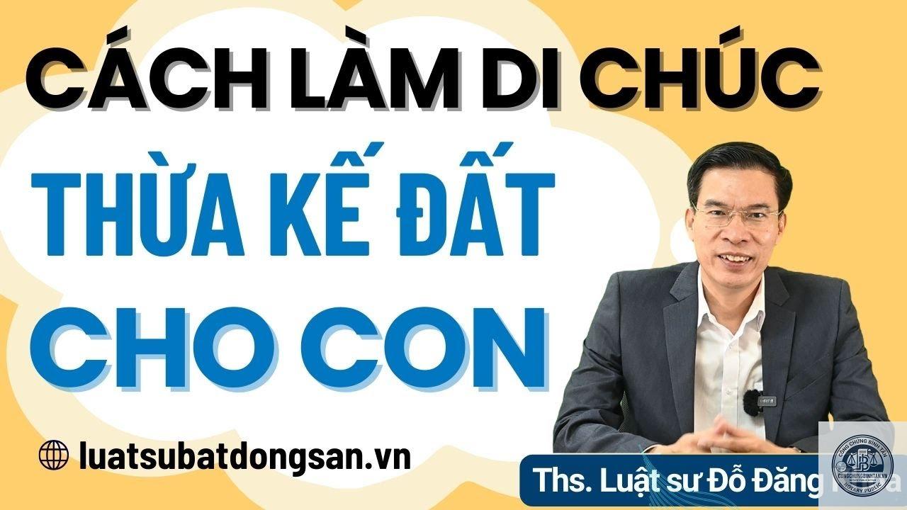 di chúc đất cho cháu - Hình 2