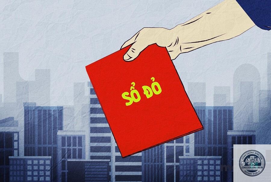 di chúc đất chưa có sổ đỏ