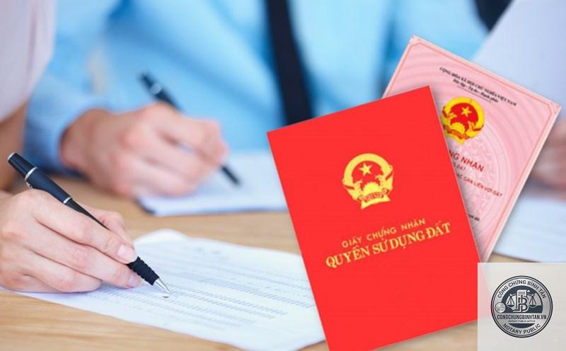 di chúc đất có sổ đỏ - Hình 4