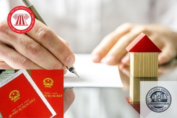 di chúc đất đang thế chấp - Hình 5