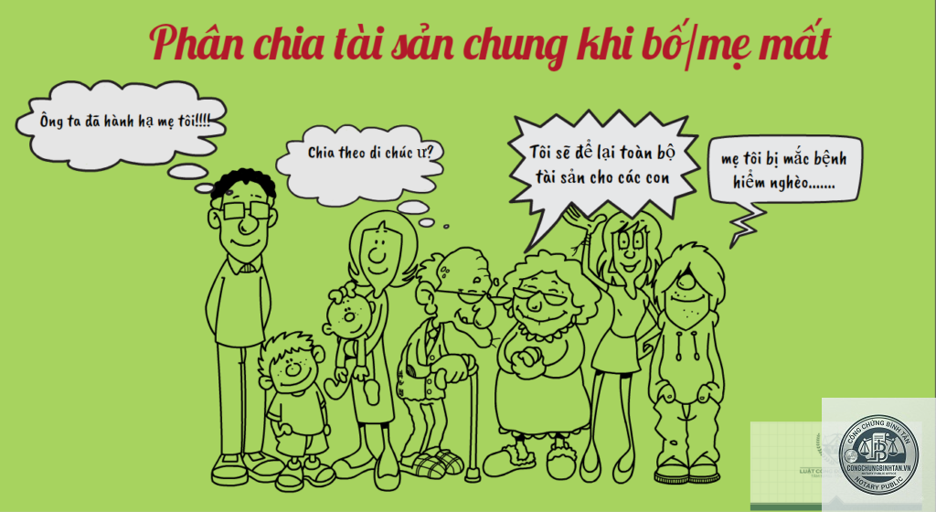 di chúc phân chia tài sản không đều