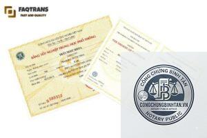 dịch thuật công chứng bằng tốt nghiệp