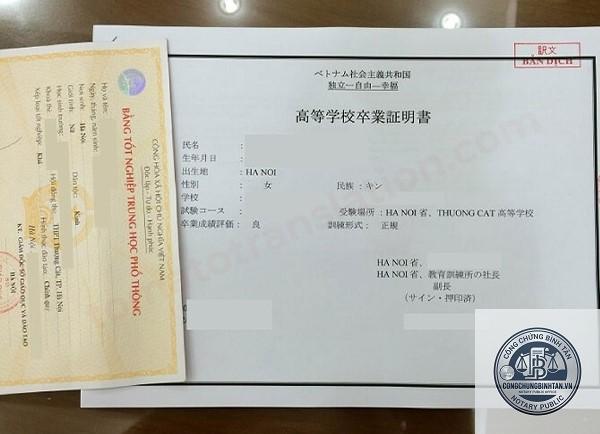 dịch thuật c&ocirc;ng chứng bằng tốt nghiệp - H&igrave;nh 5
