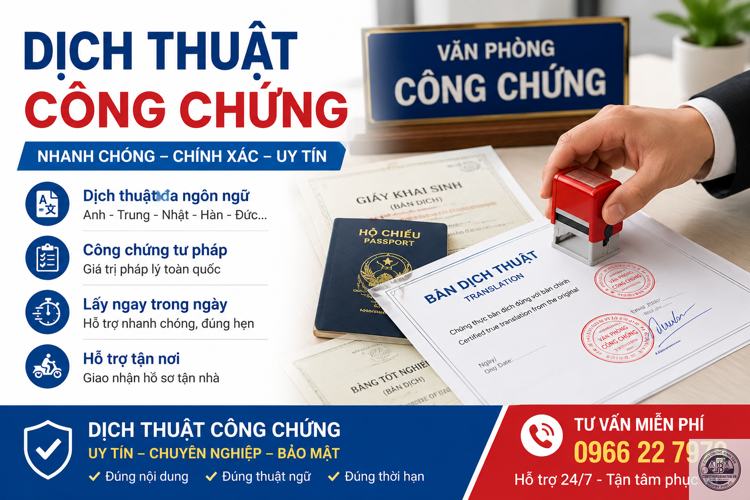 dịch thuật c&ocirc;ng chứng hồ sơ định cư - H&igrave;nh 1