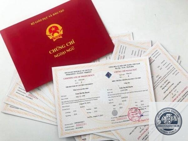 dịch thuật c&ocirc;ng chứng hồ sơ du học - H&igrave;nh 2