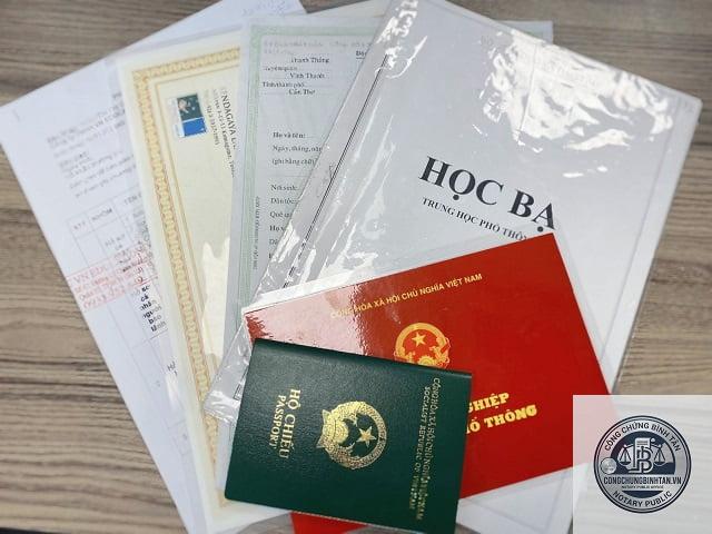 dịch thuật c&ocirc;ng chứng hồ sơ du học - H&igrave;nh 4