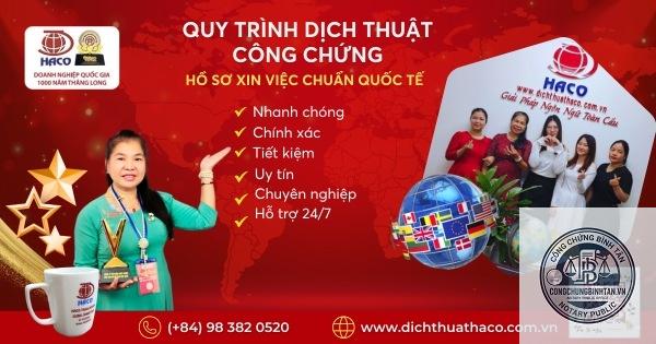 dịch thuật c&ocirc;ng chứng hồ sơ xin việc - H&igrave;nh 2