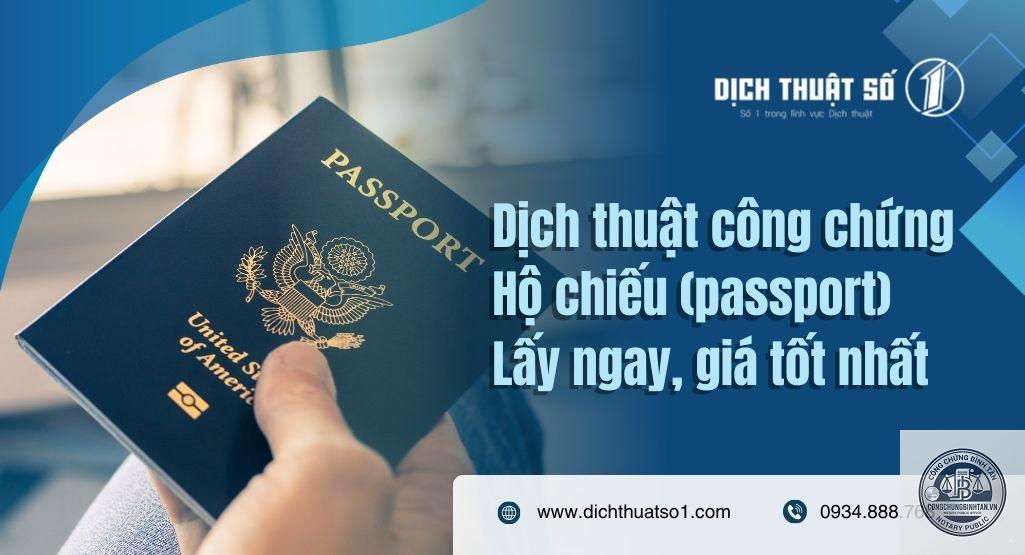 dịch thuật hộ chiếu bao nhi&ecirc;u tiền - H&igrave;nh 2