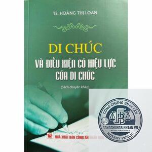 điều kiện có hiệu lực của di chúc