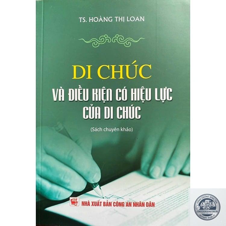điều kiện có hiệu lực của di chúc