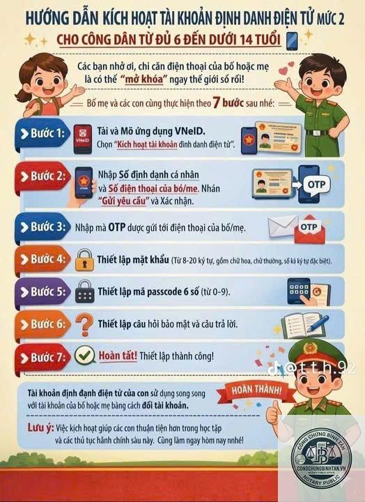 định danh điện tử cho trẻ em - H&igrave;nh 3