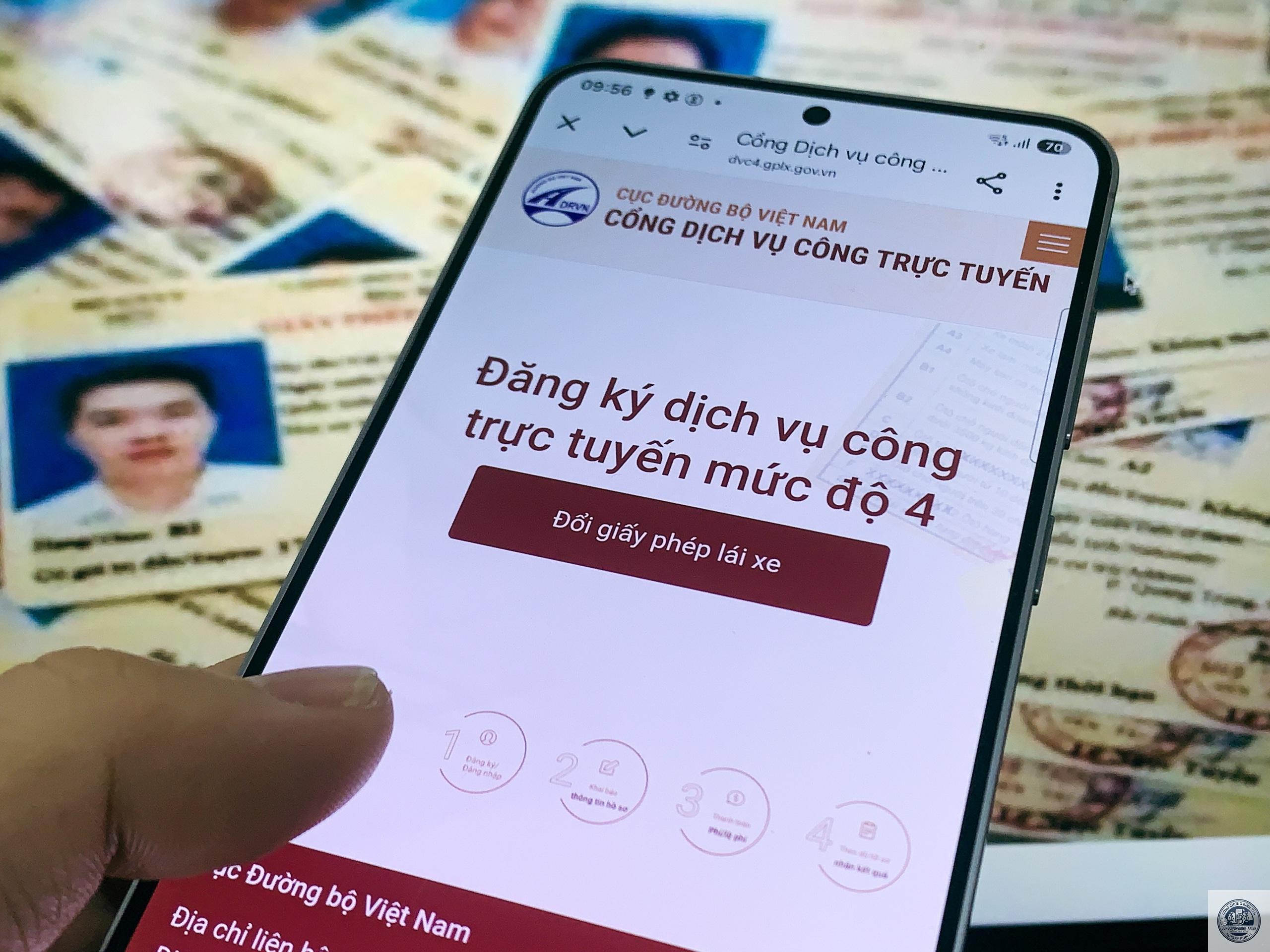 đổi bằng lái online - Hình 3