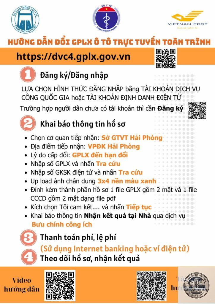 đổi bằng lái xe