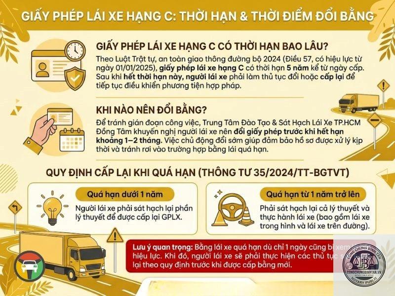 đổi bằng lái xe hết hạn bao lâu
