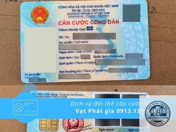 đổi căn cước c&ocirc;ng d&acirc;n cần những g&igrave; - H&igrave;nh 5