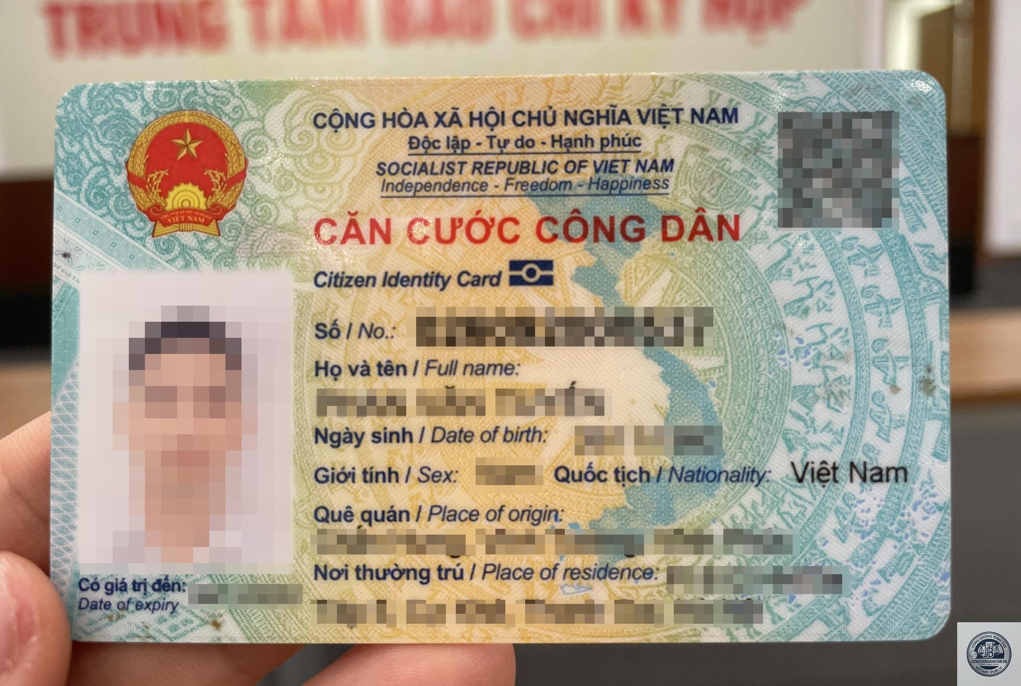 đổi căn cước c&ocirc;ng d&acirc;n do đổi t&ecirc;n - H&igrave;nh 3