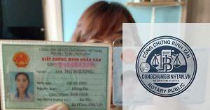 đổi căn cước công dân do thay đổi giới tính