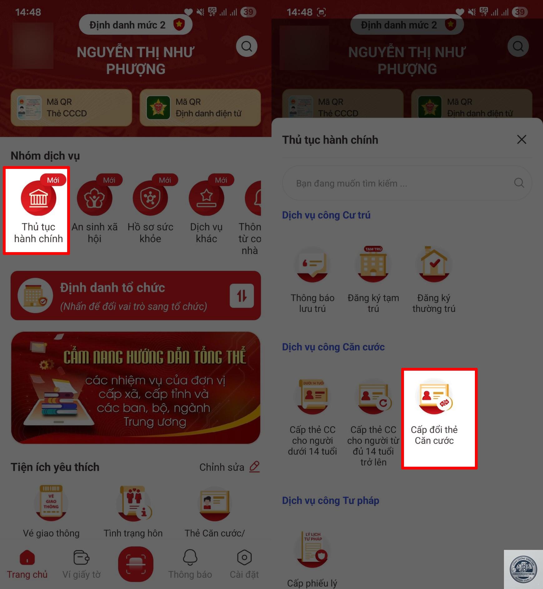 đổi căn cước online - Hình 5
