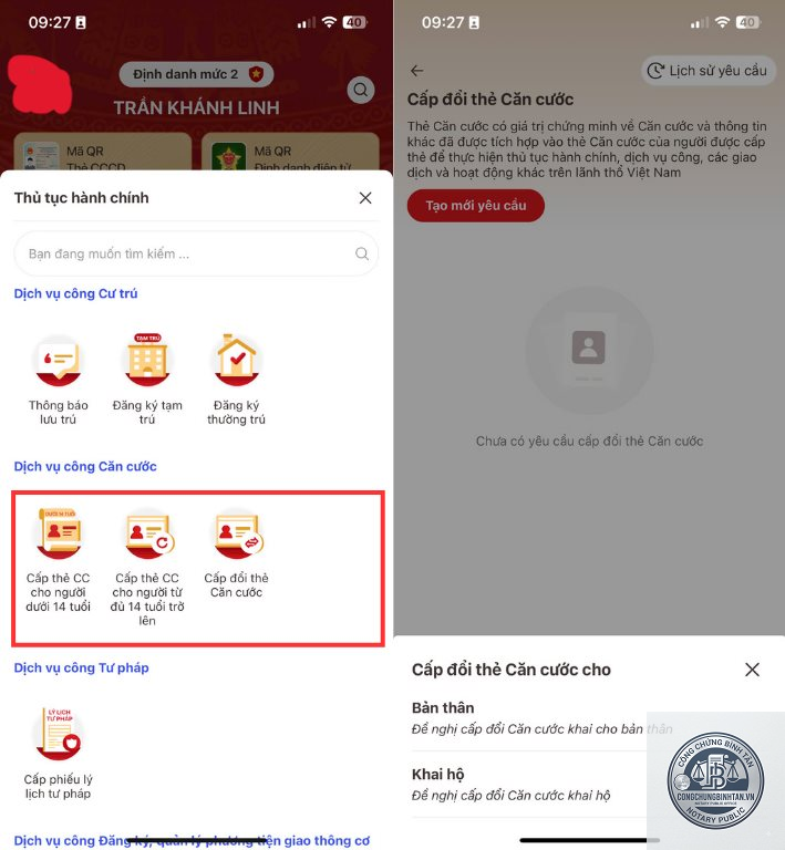 đổi địa chỉ trên căn cước - Hình 2