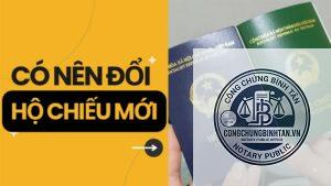 đổi hộ chiếu