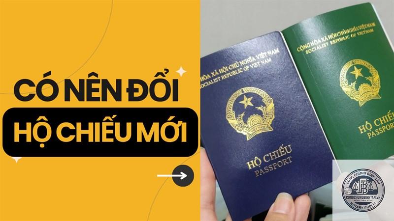 đổi hộ chiếu