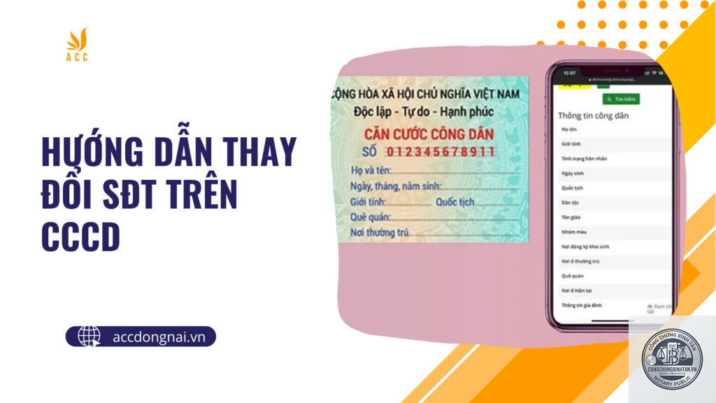 đổi số căn cước