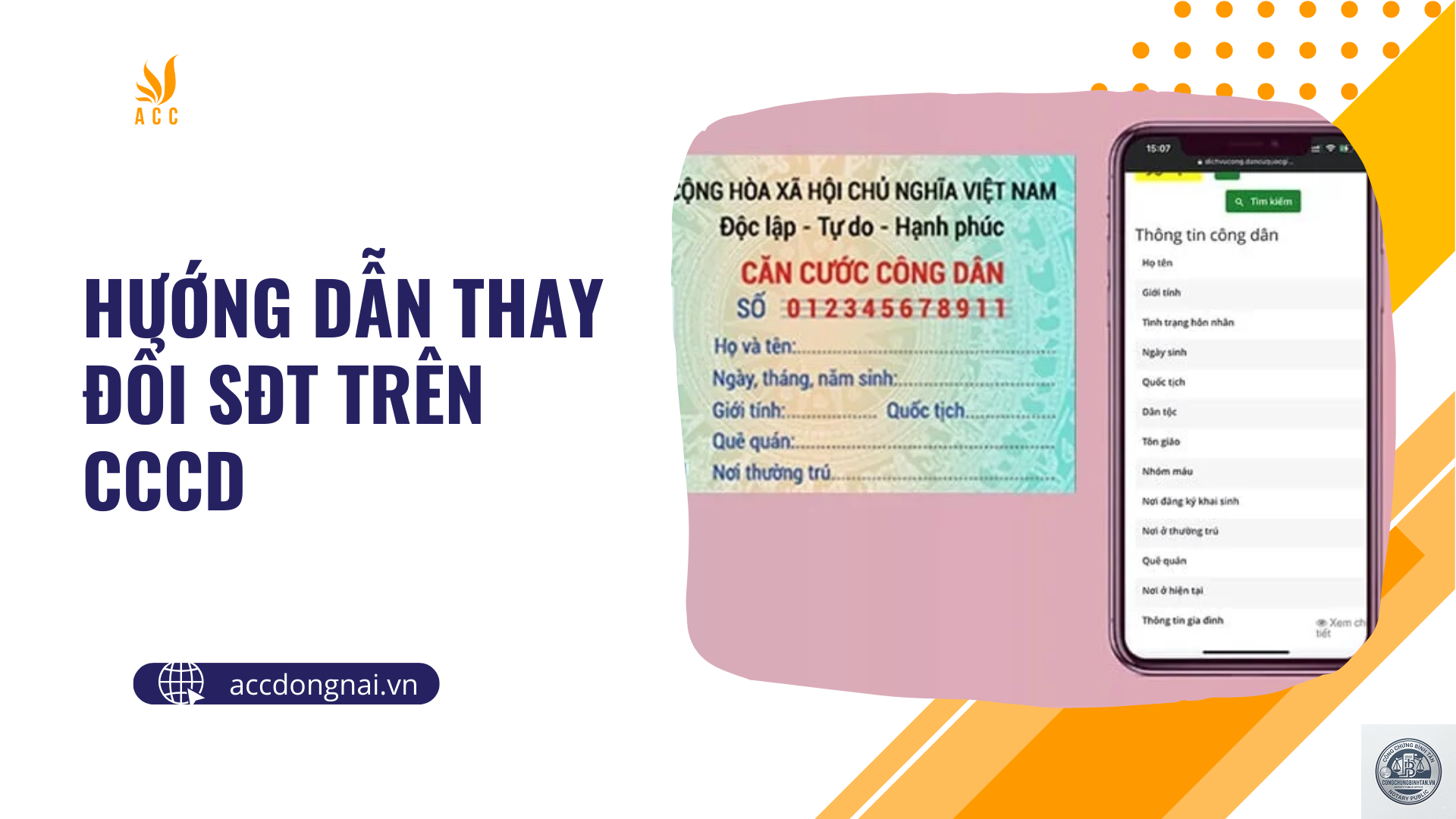 đổi số căn cước - Hình 1