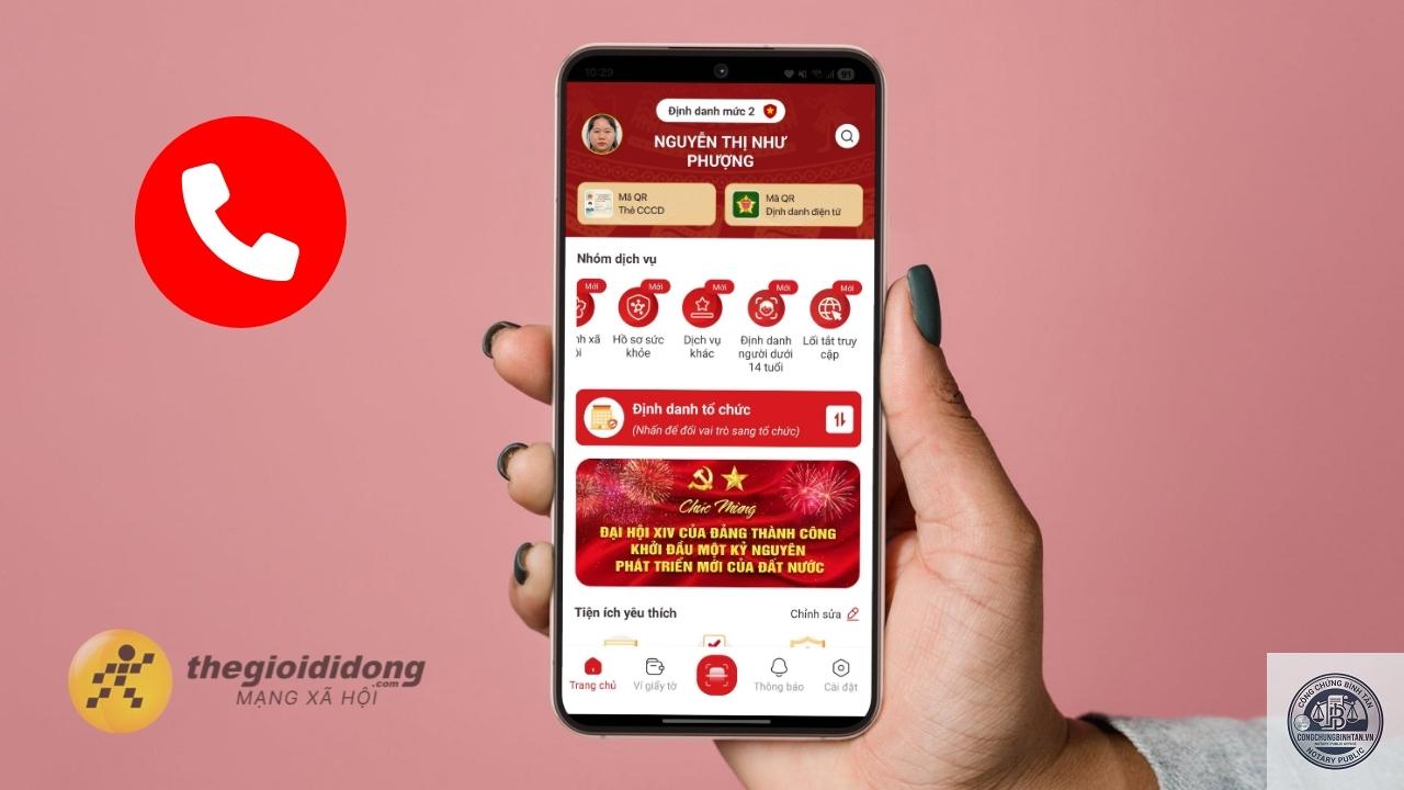 đổi số điện thoại VNeID - H&igrave;nh 5