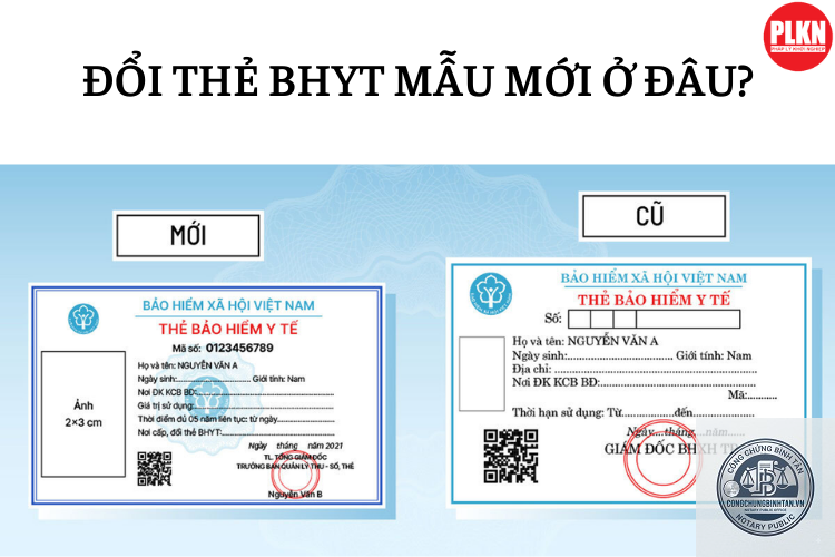 đổi thẻ bhyt