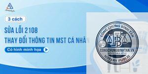 đổi thông tin mã số thuế online