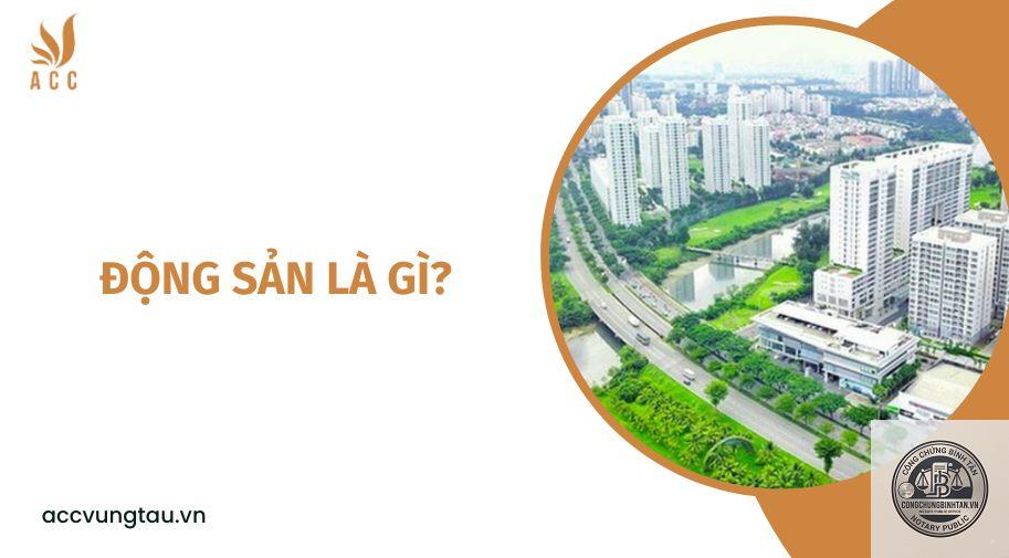 động sản là gì