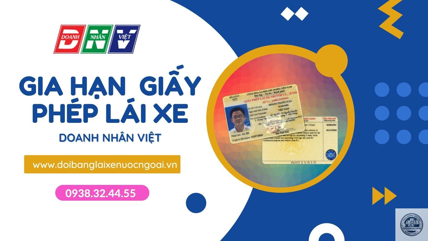 gia hạn bằng l&aacute;i xe - H&igrave;nh 1