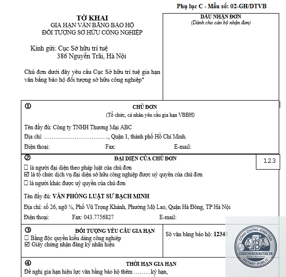 gia hạn giấy tờ cá nhân
