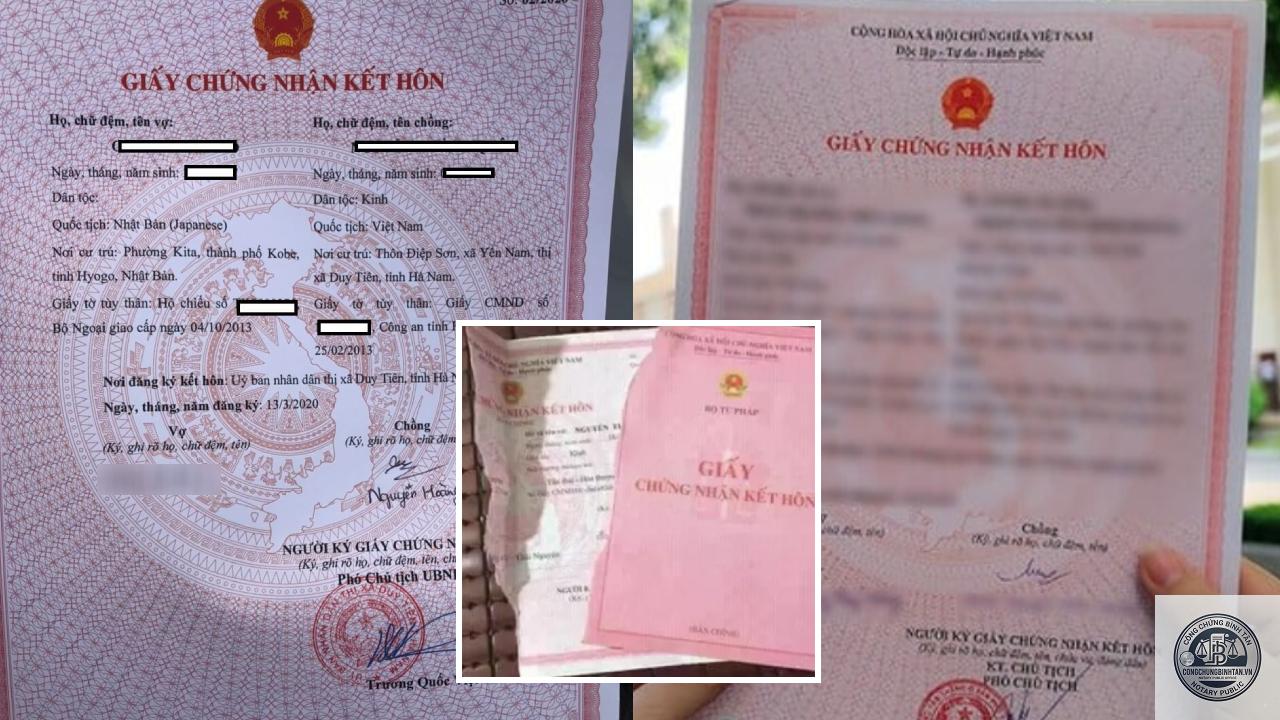 giấy đăng ký kết hôn bị rách - Hình 3