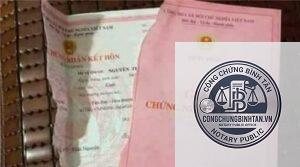 giấy đăng ký kết hôn bị rách