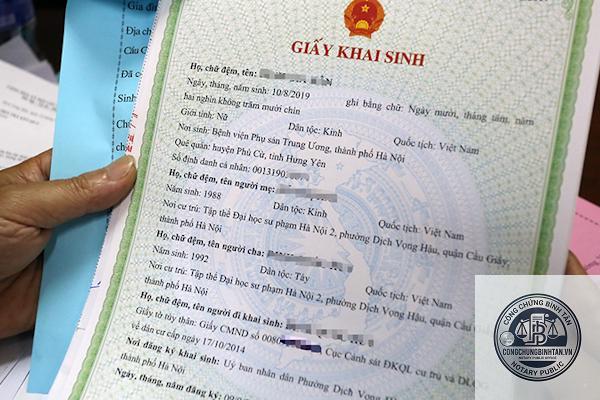 giấy khai sinh bản sao có thời hạn không - Hình 3