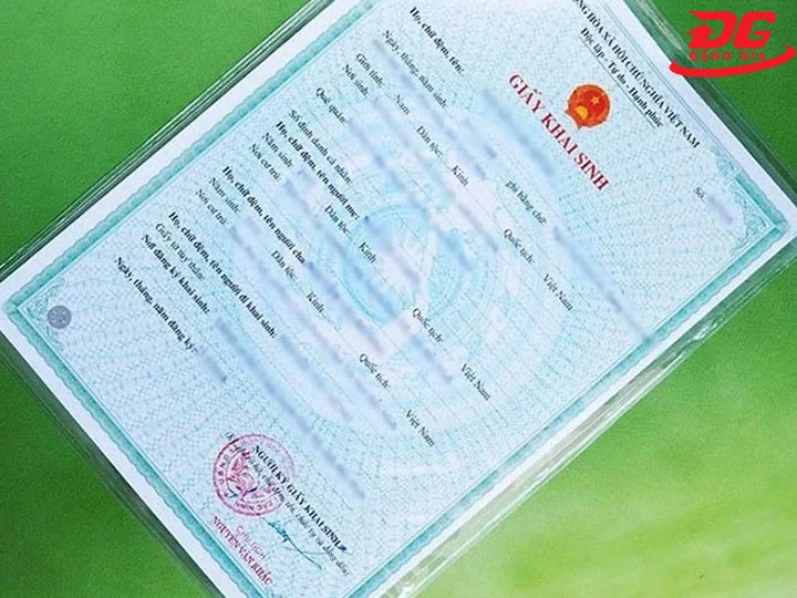 giấy khai sinh bị ép plastic có sao không - Hình 4