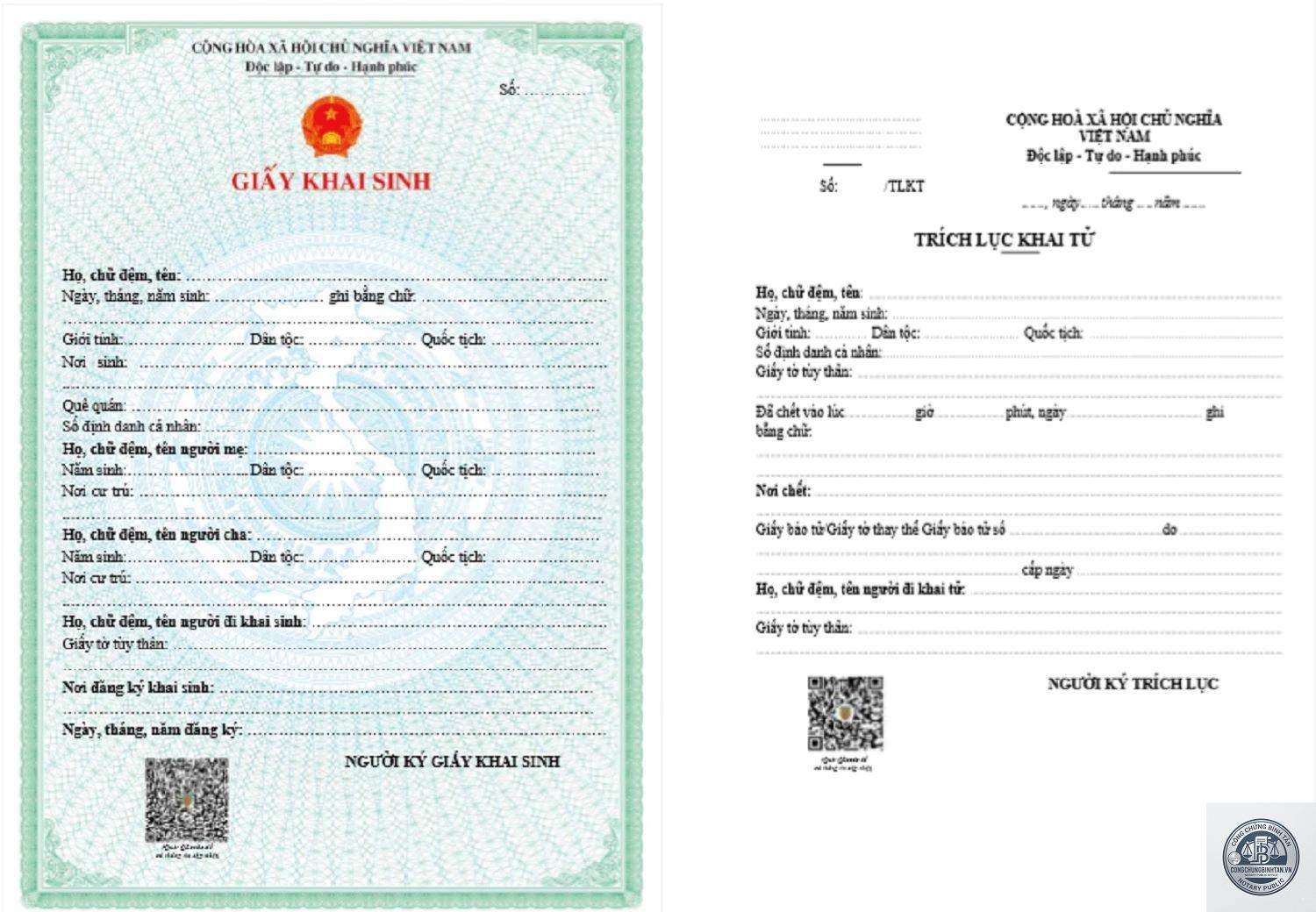 giấy khai sinh điện tử tải ở đ&acirc;u - H&igrave;nh 1