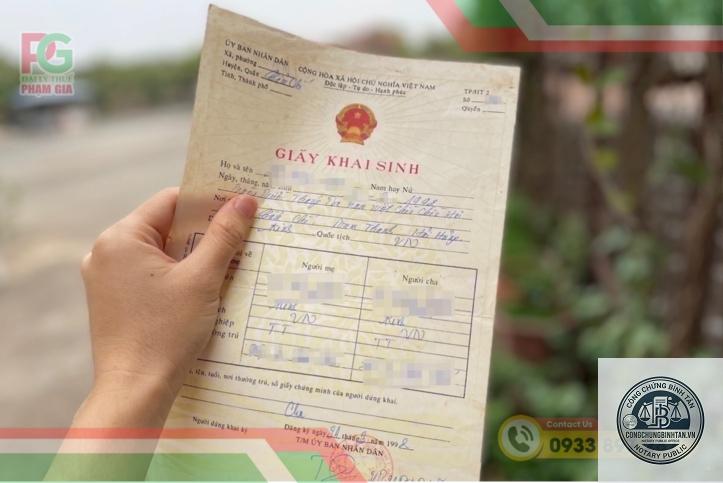 giấy khai sinh mất góc có sao không - Hình 3