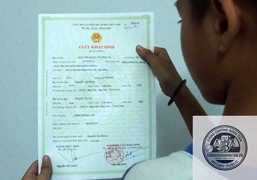giấy khai sinh sai họ t&ecirc;n cha - H&igrave;nh 2
