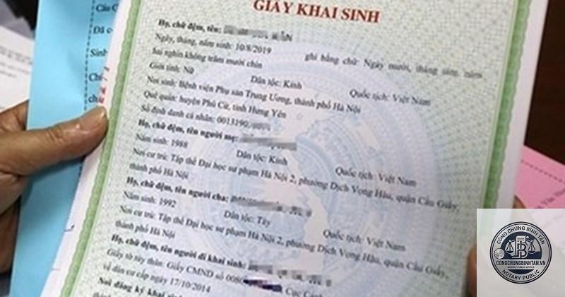 giấy khai sinh sai họ t&ecirc;n mẹ - H&igrave;nh 4